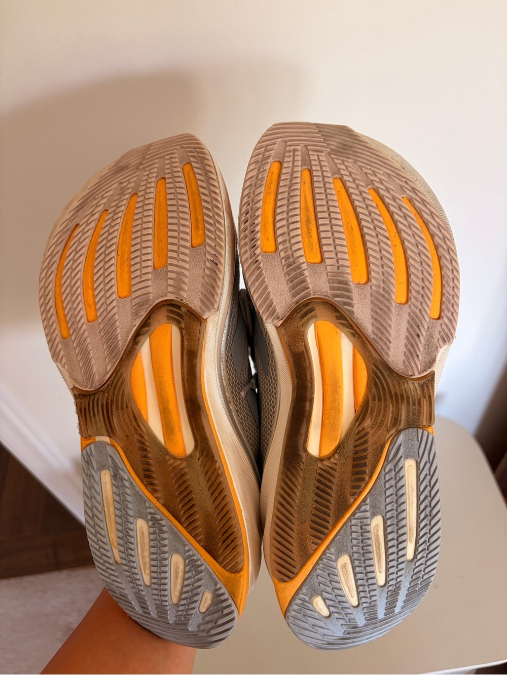 Adidas Supernova Rise Women’s Running Shoes Gray Blue Orange Sz 5.5 - Picture 9 of 12